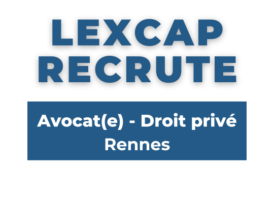 Image de Le Cabinet LEXCAP recrute à Rennes !